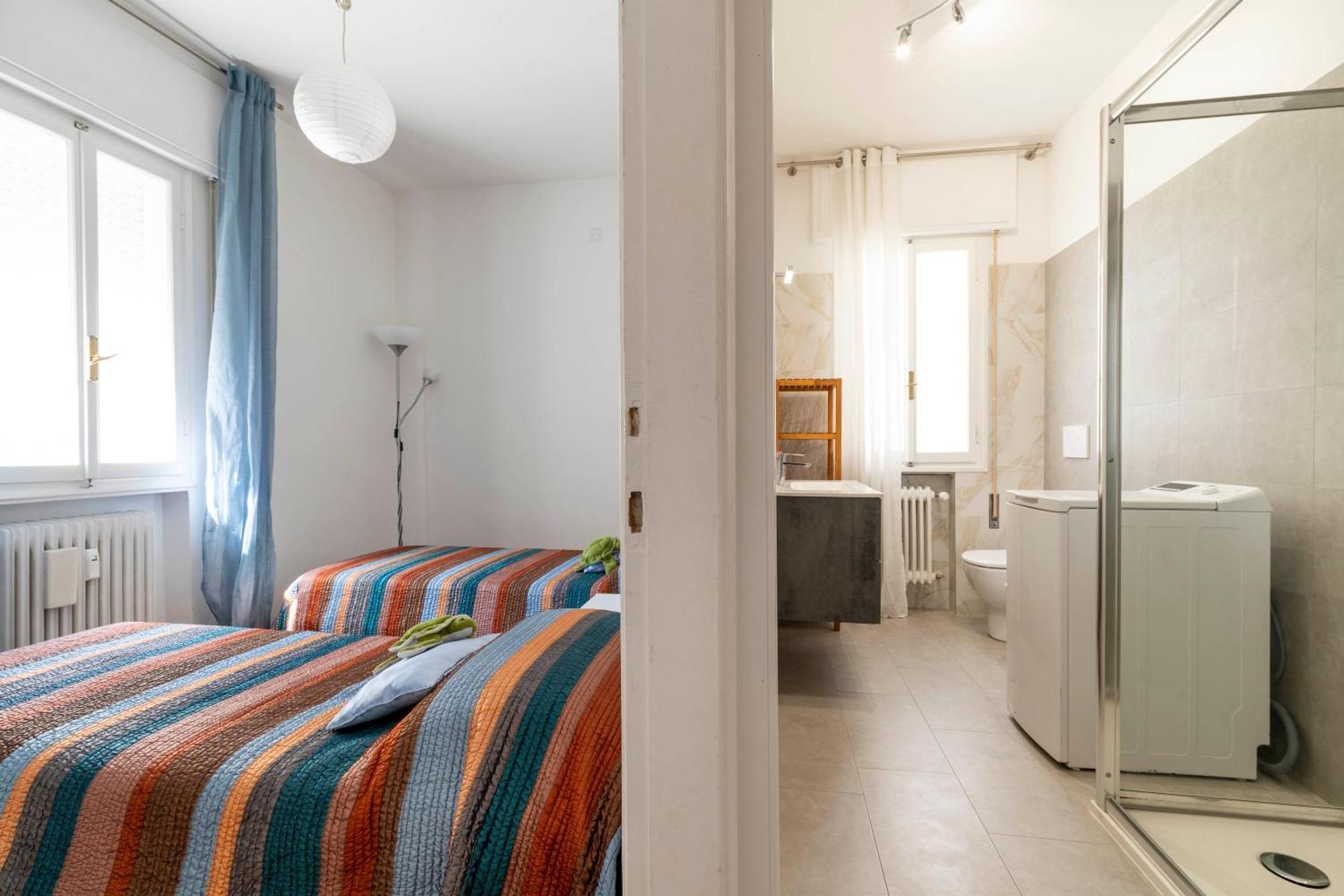 Apartmán Casa Lido Venezia Center Located With Balconies Benátky – Lido Exteriér fotografie